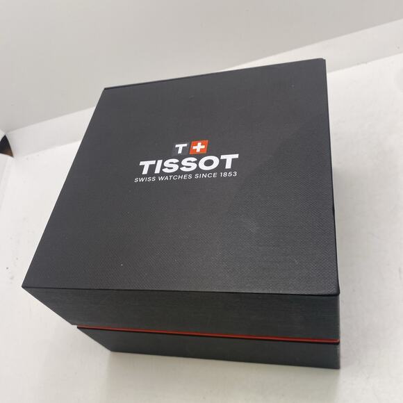 Tissot Mens Chronograph Black Tan Fashion Watch Gift For Man W Box New Battery main image 6